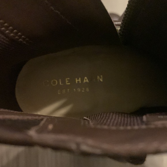COLE HAAN Auden Leather Wedge Ankle Boot - Picture 4 of 6